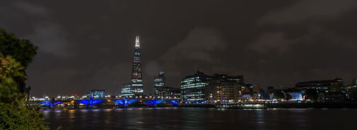 "The Shard" überragt die Londoner Skyline um ein vielfaches.