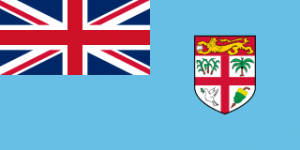 Die Flagge Fidschis. Hochgeladen bei Wikimedia Commons von Fry1989. Veröffentlicht unter der CC0 Lizenz.