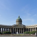 Die Kazaner Kathedrale.